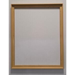 Pixy Floating Canvas Frame 22.25 x 28.25 Natural Wood Shadow Box Frame